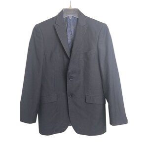 Perry Ellis Portfolio‎ Super 160s Italy Blue Suit Jacket Blazer 40R